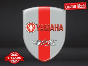 Yamaha Vinilos Traseros Autos Estilo Carreras Personalizable